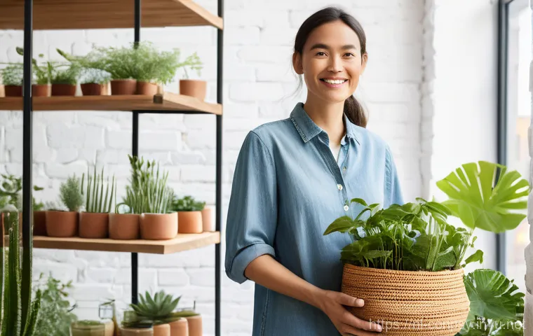 소비자 만족도와 감정의 상관성 - **Prompt:** A young woman, dressed in comfortable yet modest loungewear, sits at a clean, well-lit w...