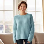 Home 14 가격과 감정의 관계 - **Prompt 1: The Joy of a Quality Purchase**
"A young adult woman, dressed in stylish casual wear...